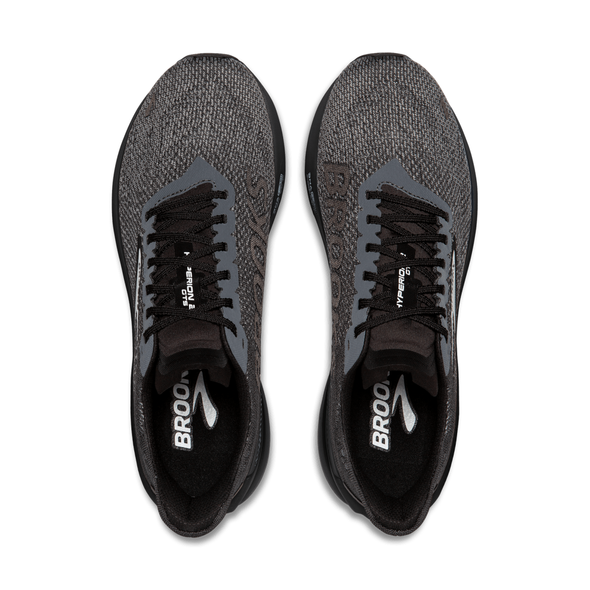 BrookS Hyperion 2 Women’s Black Ebony Primer Gray Neutral Road Running Shoes 1204211b058 Footwear by Brooks – Don't Panic Shoes