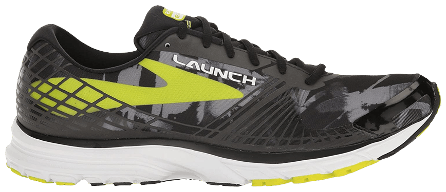BrookS Launch 3 Men’s Neutral Road Running Shoe Black Primer Grey Lime Punch 1102151d021 Footwear by Brooks – Don't Panic Shoes