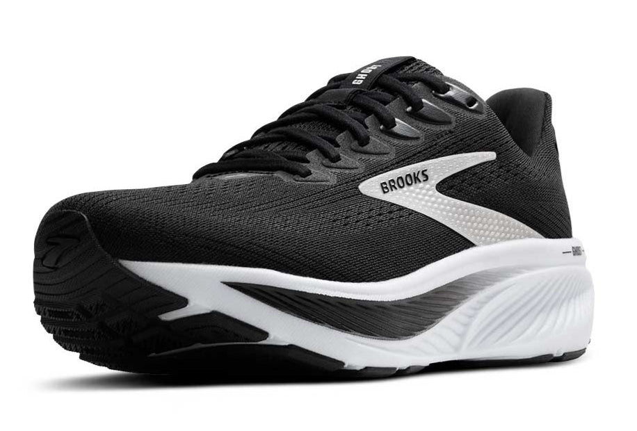 Brooks Running Ghost 17 Women's Black Grey White Neutral Lightweight Cushioned Running Shoe 1204311b090 Footwear by Brooks – Don't Panic Shoes