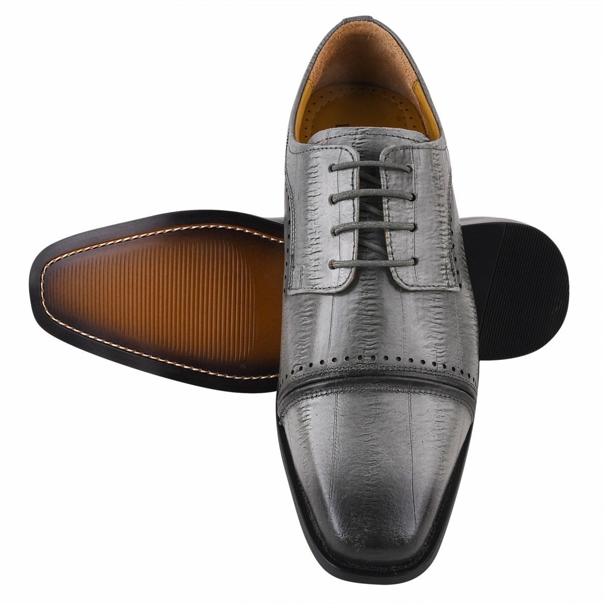 Bruce Leather Oxford Style Dress Shoes Shoes by Libertyzeno – Don't Panic Shoes
