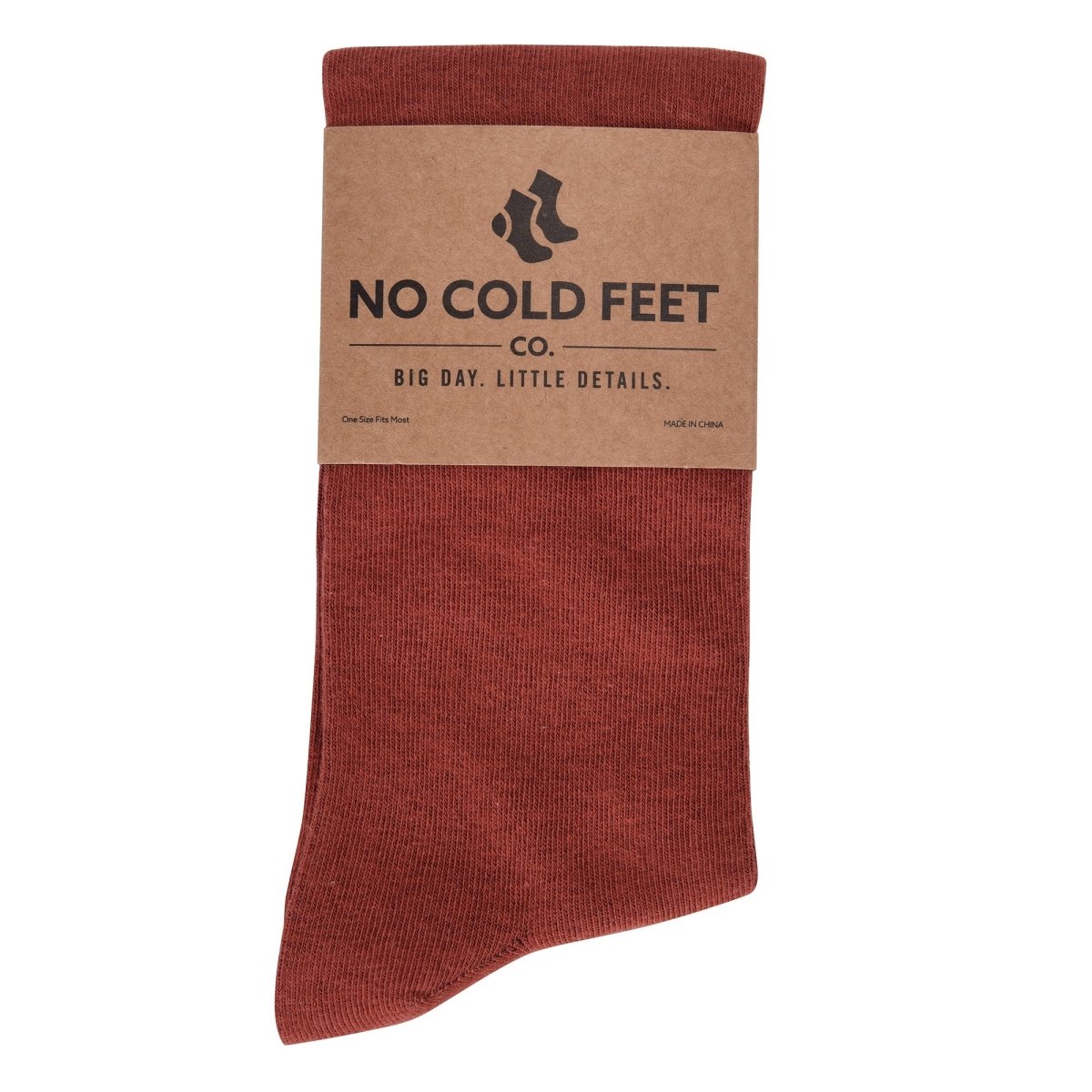 Burnt Orange Socks Cozy Fall Crew Socks Pumpkin Spice Inspired Comfort For Your Feet Soft Everyday Wear Socks by No Cold Feet – Don't Panic Shoes