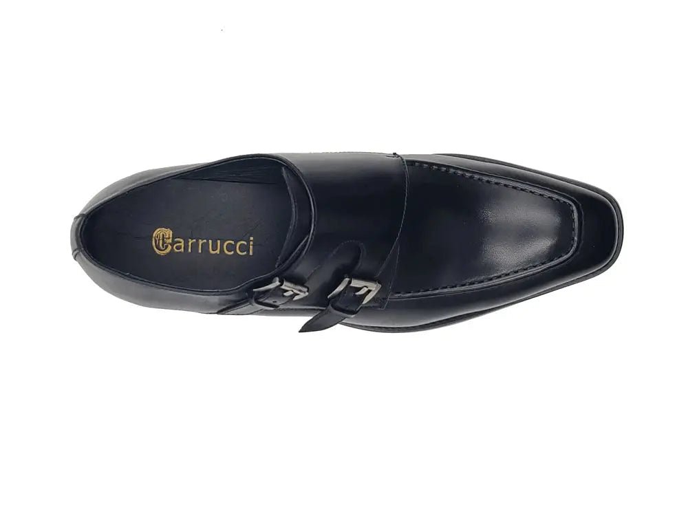 Calfskin Double Monk Loafer Ks509 - 05 Premium Craft Footwear Shoes by Carrucci Shoes – Don't Panic Shoes
