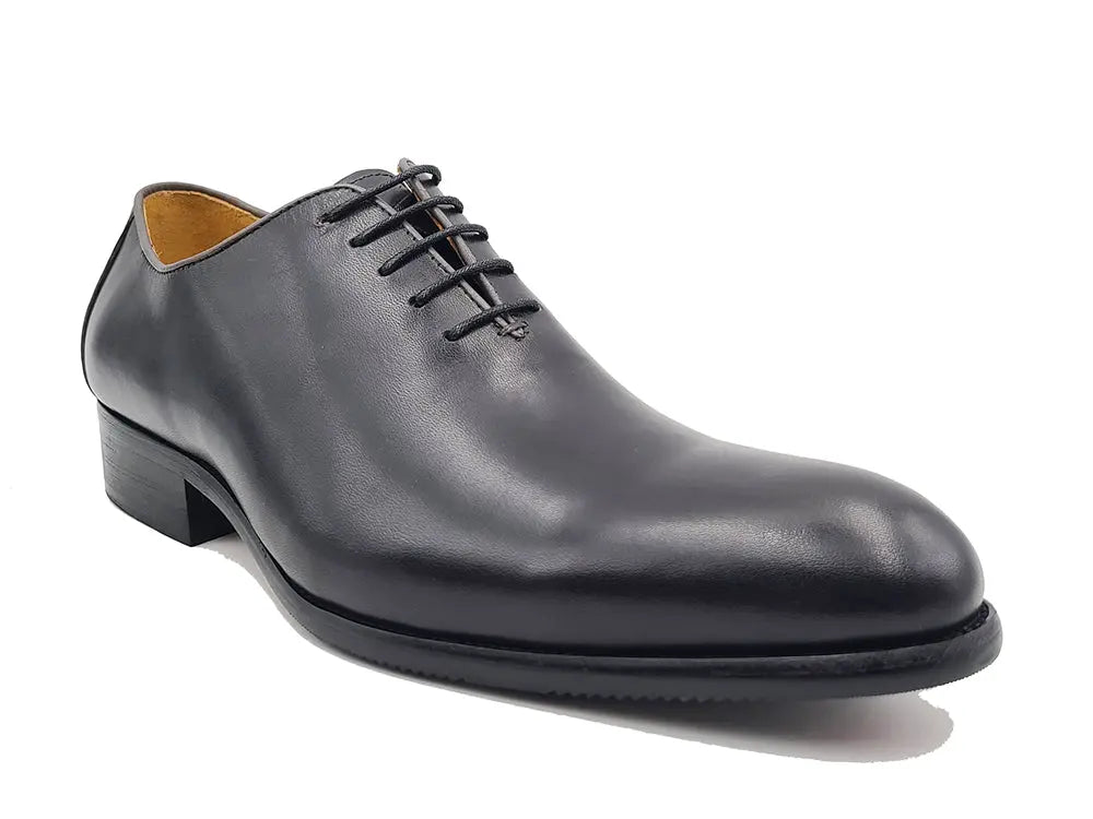 Calfskin Whole Cut Lace Up Oxford Leather Ks505 - 12 Shoes by Carrucci Shoes – Don't Panic Shoes