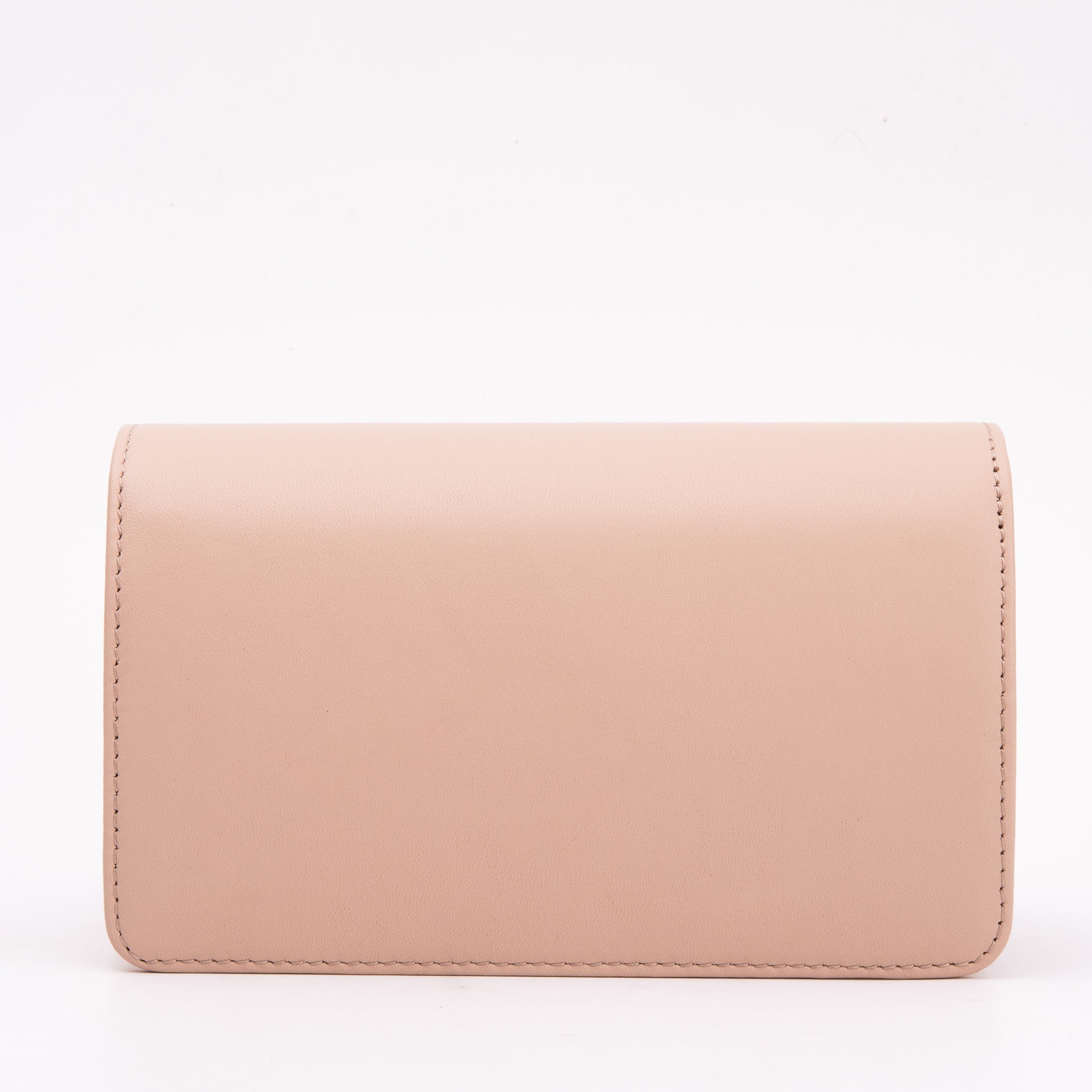 The Diva Beige Leather Handbag