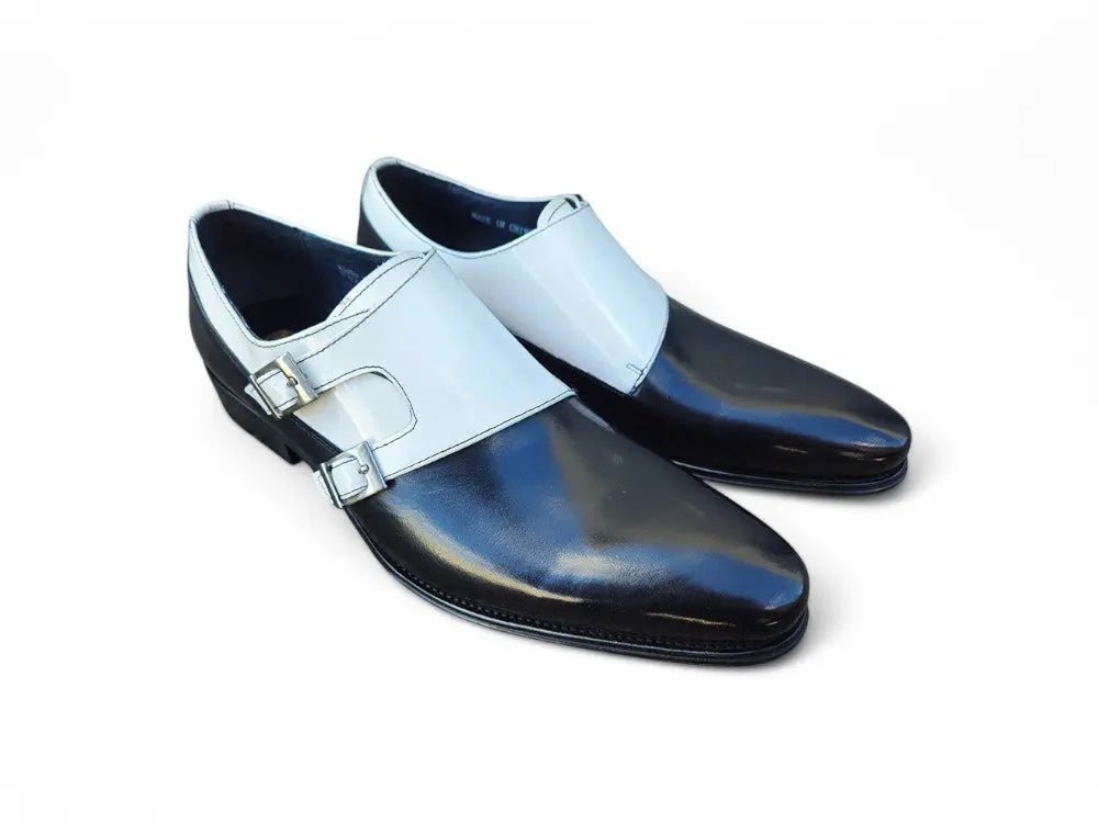 Carrucci Double Monk Straps Calfskin Leather Ks099 - 3003 Shoes by Carrucci Shoes – Don't Panic Shoes