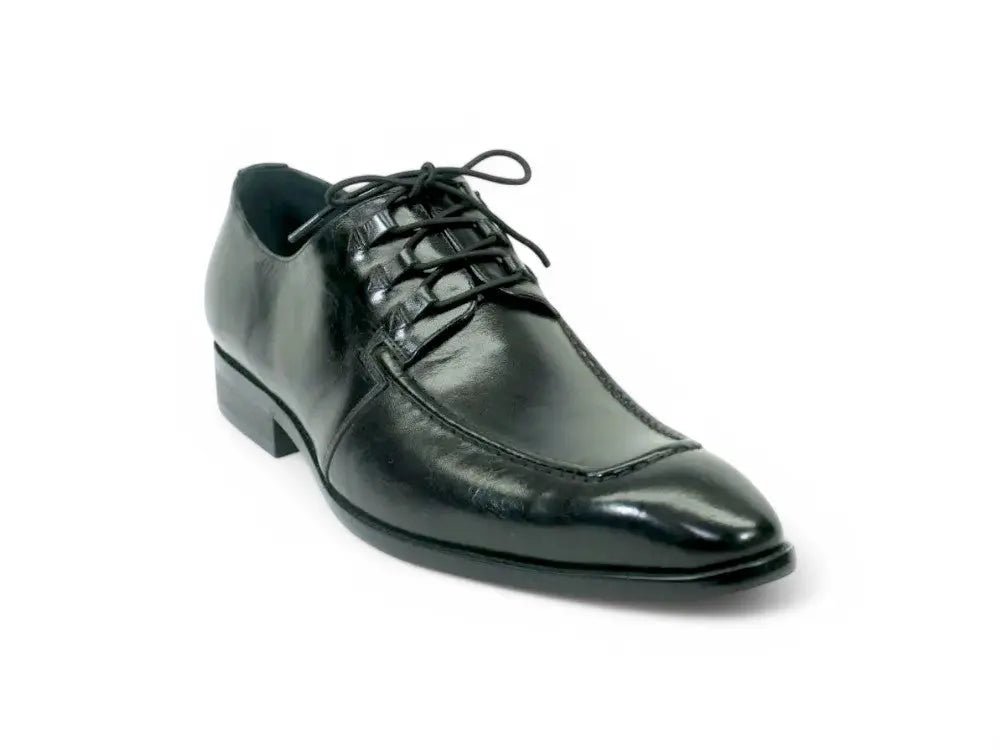 Carrucci Patina Finish Lace Up Oxford Calfskin Leather Ks503 - 46 Shoes by Carrucci Shoes – Don't Panic Shoes
