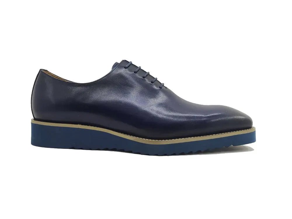 Carrucci Signature Wholecut Oxford With Lightweight Sole Ks518 - 01 Shoes by Carrucci Shoes – Don't Panic Shoes