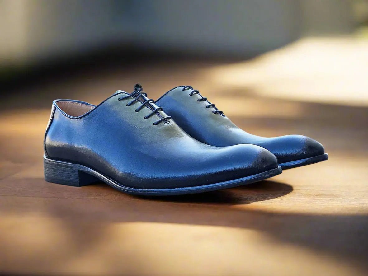 Carrucci Two Tone Wholecut Oxford Leather Ks505 - 47 Shoes by Carrucci Shoes – Don't Panic Shoes