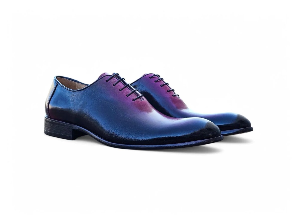 Carrucci Two Tone Wholecut Oxford Leather Ks505 - 47 Shoes by Carrucci Shoes – Don't Panic Shoes