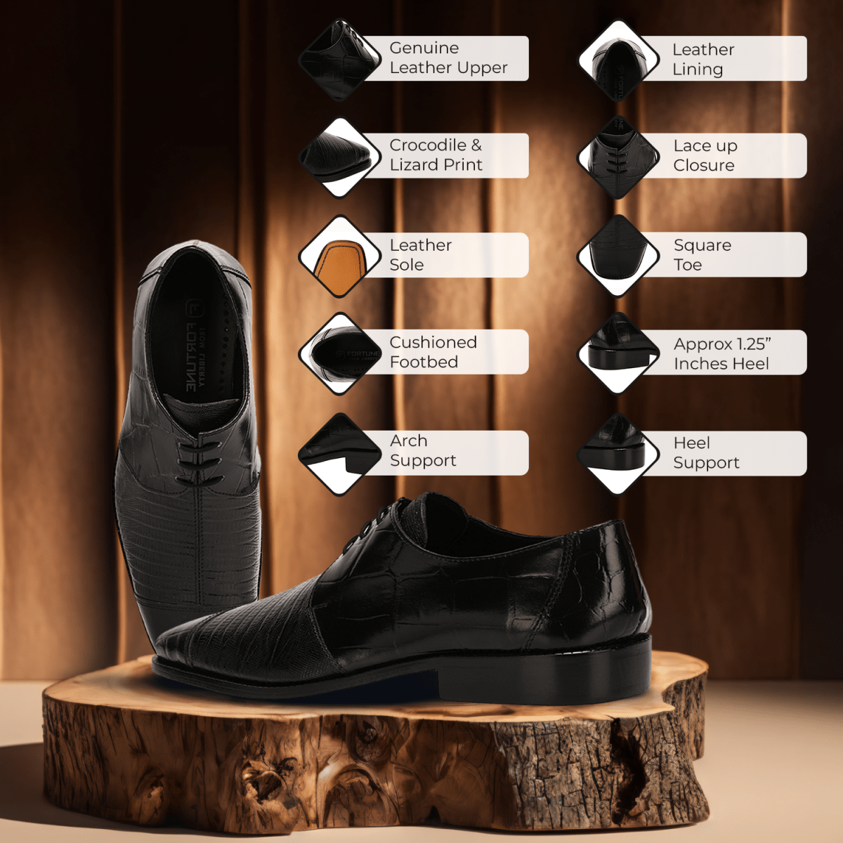 Casanova Leather Oxford Style Dress Shoes Shoes by Libertyzeno – Don't Panic Shoes