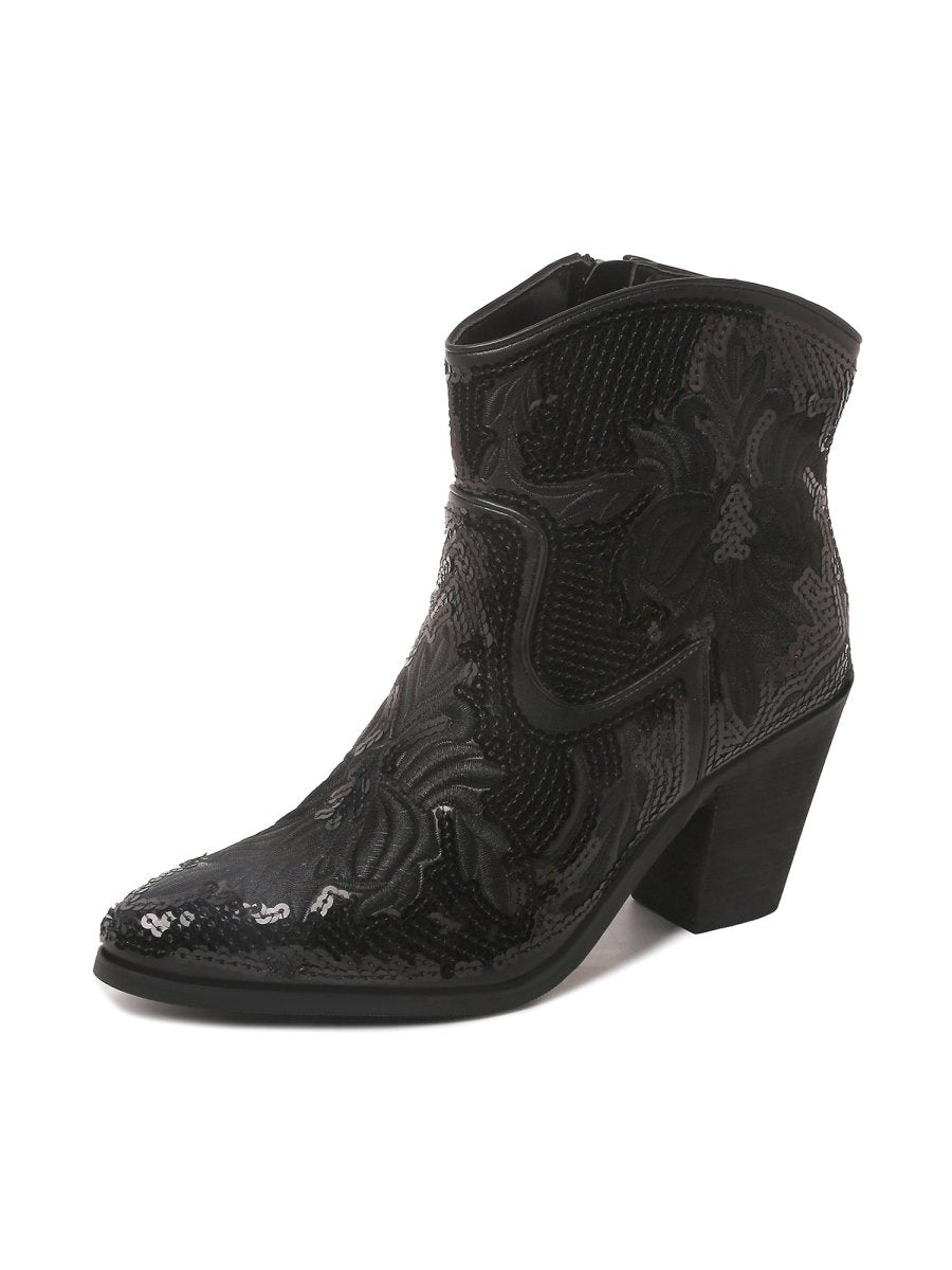 Cassidy | Black Boots by J.Adams – Don't Panic Shoes