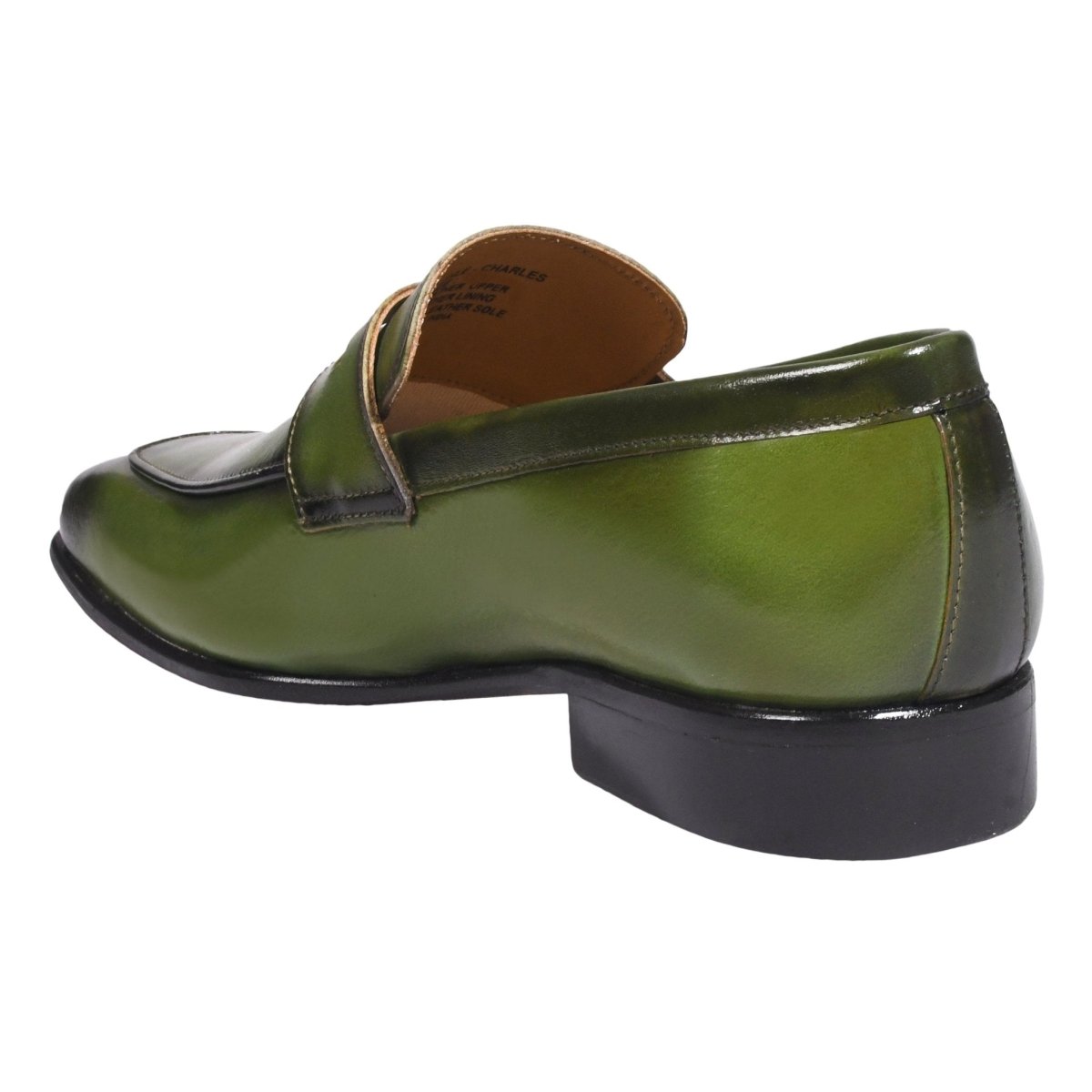 Charles Handmade Leather Slip - On Men Loafer Shoes Loafers by Libertyzeno – Don't Panic Shoes