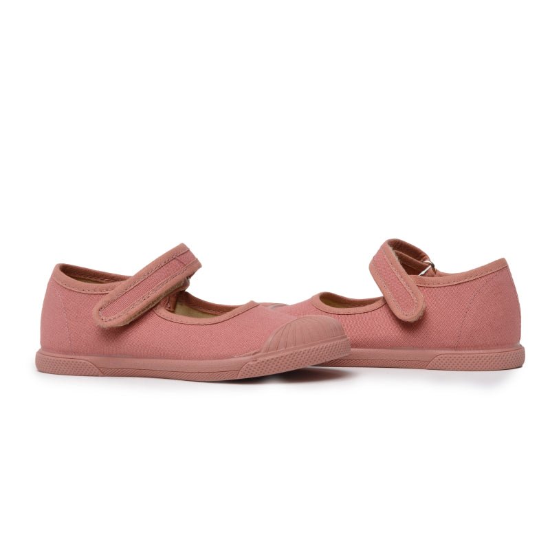 Charlotte Rosewood Adjustable Velcro Rubber Captoe Shoe seasonal core SS by Childrenchic – Don't Panic Shoes