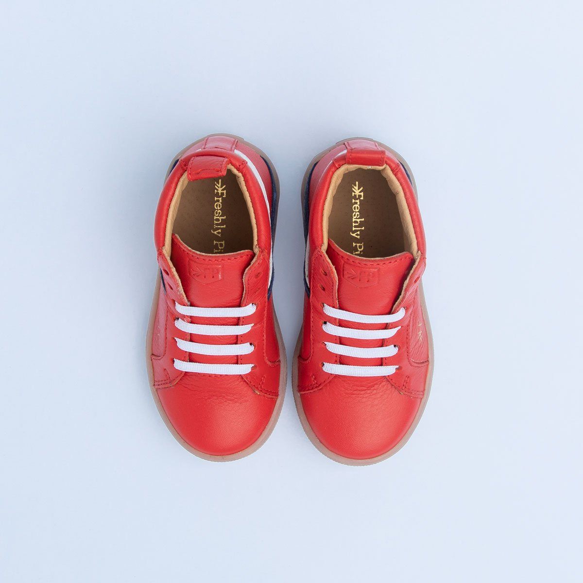 Cherry High Top Sneaker Kids - High Top Sneaker by Freshly Picked – Don't Panic Shoes