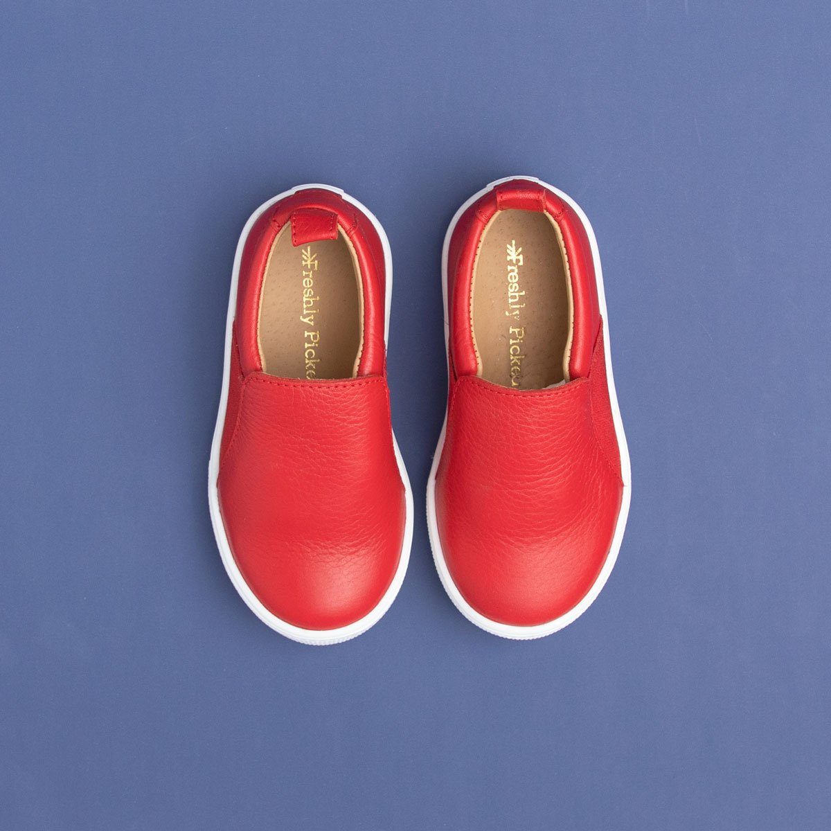 Cherry Slip - On Sneaker Kids - Slip - On Sneaker by Freshly Picked – Don't Panic Shoes