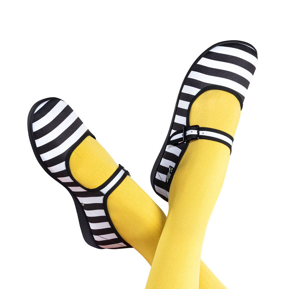 Chocolaticas® Seraphine Women's Mary Jane Flat Mary Jane Flats by Hot Chocolate Design – Don't Panic Shoes