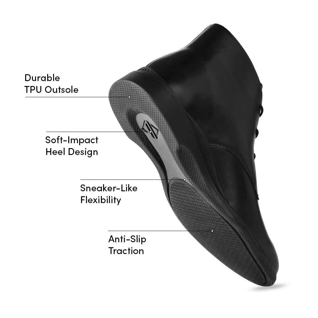 Chukka Obsidian Boots Everyday Wear Casual Edition Men's Chukka Boots by Amberjack – Don't Panic Shoes