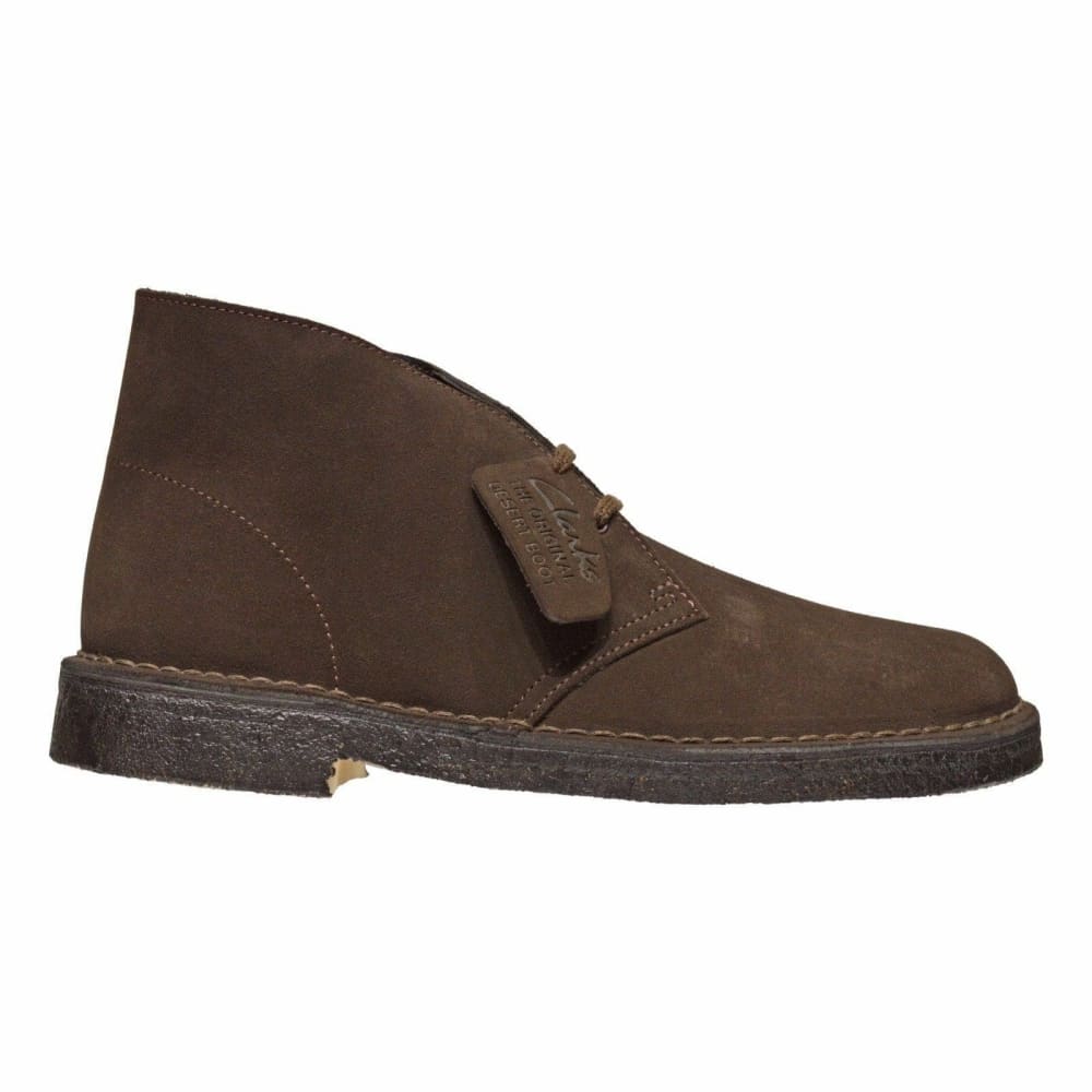 Clarks Originals Desert Boots Men's Brown Suede Classic Heritage Style Shoes by Clarks Originals – Don't Panic Shoes