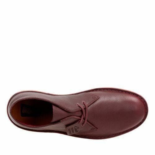Clarks Originals Desert Boots Men's Burgundy Tumbled Leather 26125547 Shoes by Clarks Originals – Don't Panic Shoes