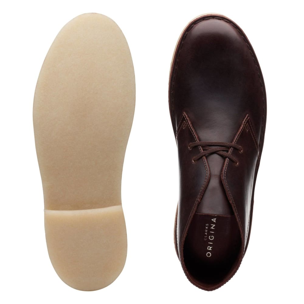 Clarks Originals Desert Boots Men's Chestnut Brown Leather 26144228 Shoes by Clarks Originals – Don't Panic Shoes