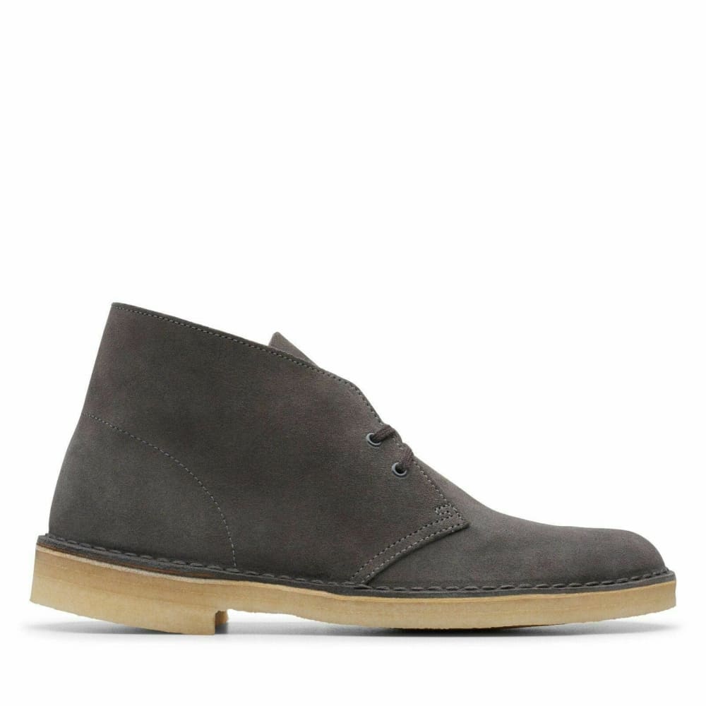 Clarks Originals Desert Boots Men's Slate Gray Suede 26144232 Shoes by Clarks Originals – Don't Panic Shoes