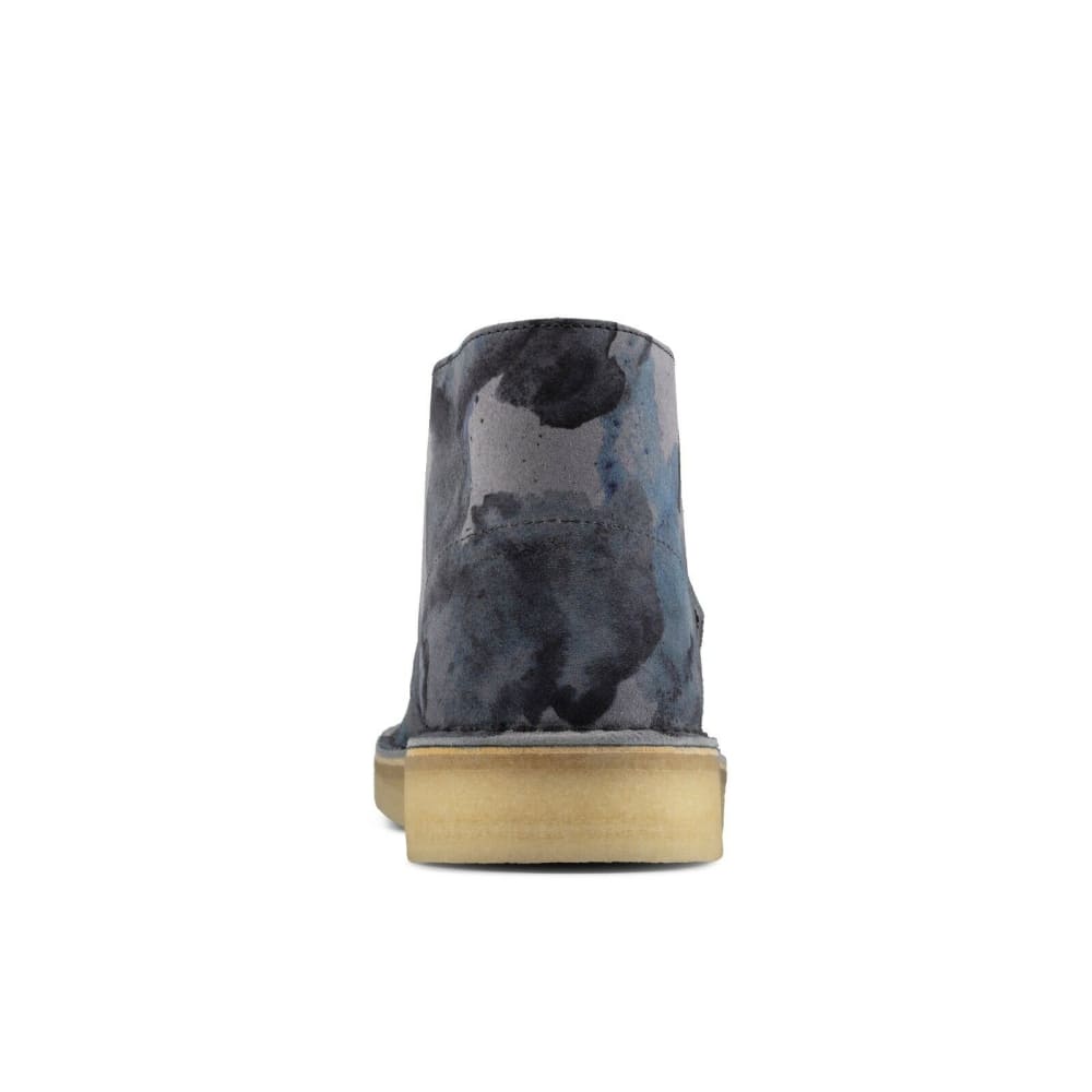 Clarks Originals Desert Coal Boots Men's Blue Camo Suede 26160188 Shoes by Clarks Originals – Don't Panic Shoes