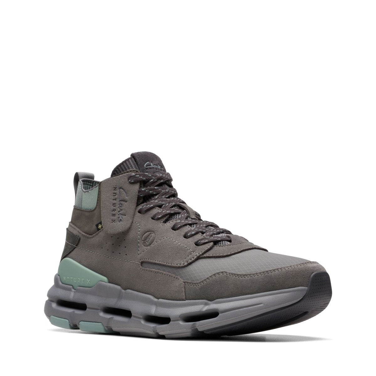 ClarkS Originals Nxe Hi Gtx Men’s Grey Leather 26173543 Footwear by Clarks Originals – Don't Panic Shoes