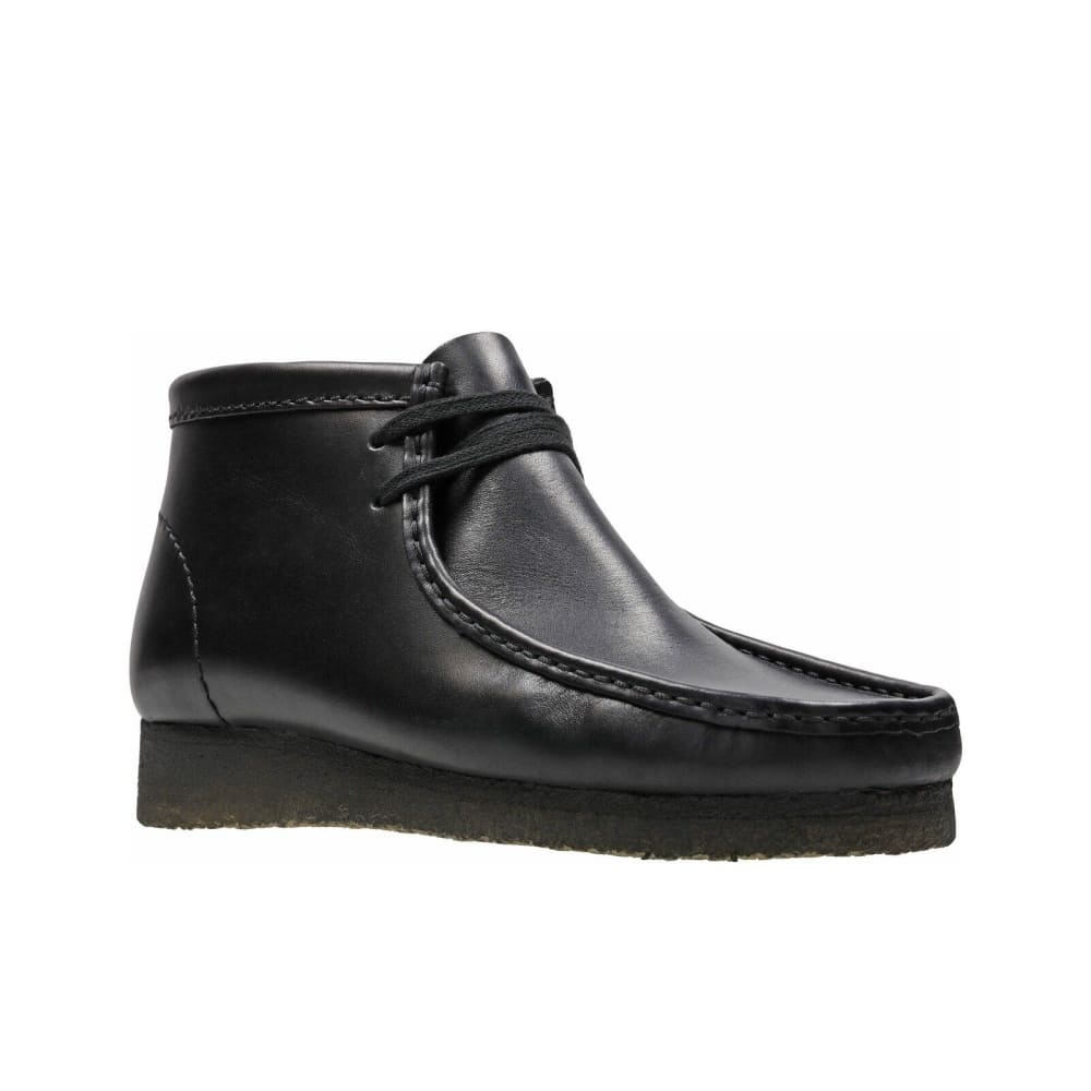 Clarks Originals Wallabee Boot Men's Black Leather Chukka Boots 26155512 Shoes by Clarks Originals – Don't Panic Shoes