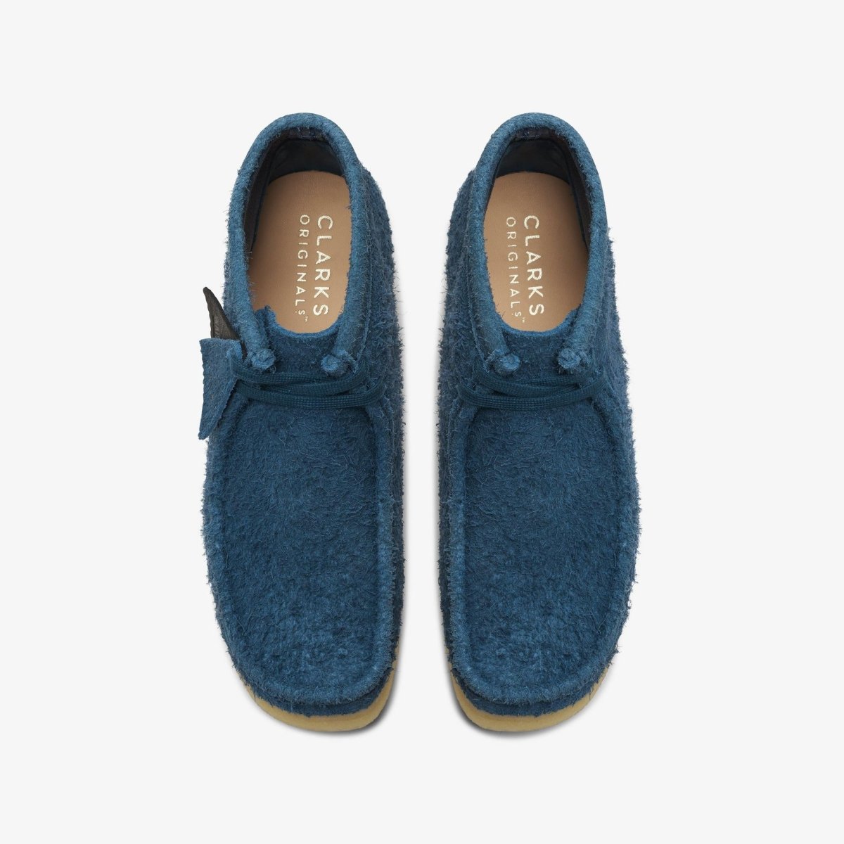 ClarkS Originals Wallabee Boot Men’s Deep Blue Suede 26174050 0 by Clarks Originals – Don't Panic Shoes