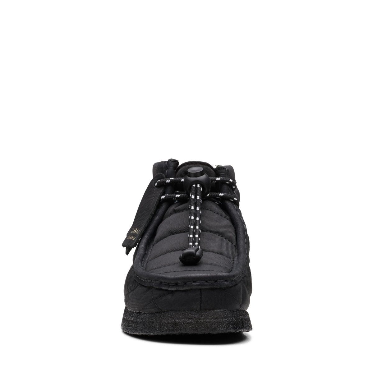 ClarkS Originals Wallabee Boot Women’s Black Leather 26168587 Footwear by Clarks Originals – Don't Panic Shoes