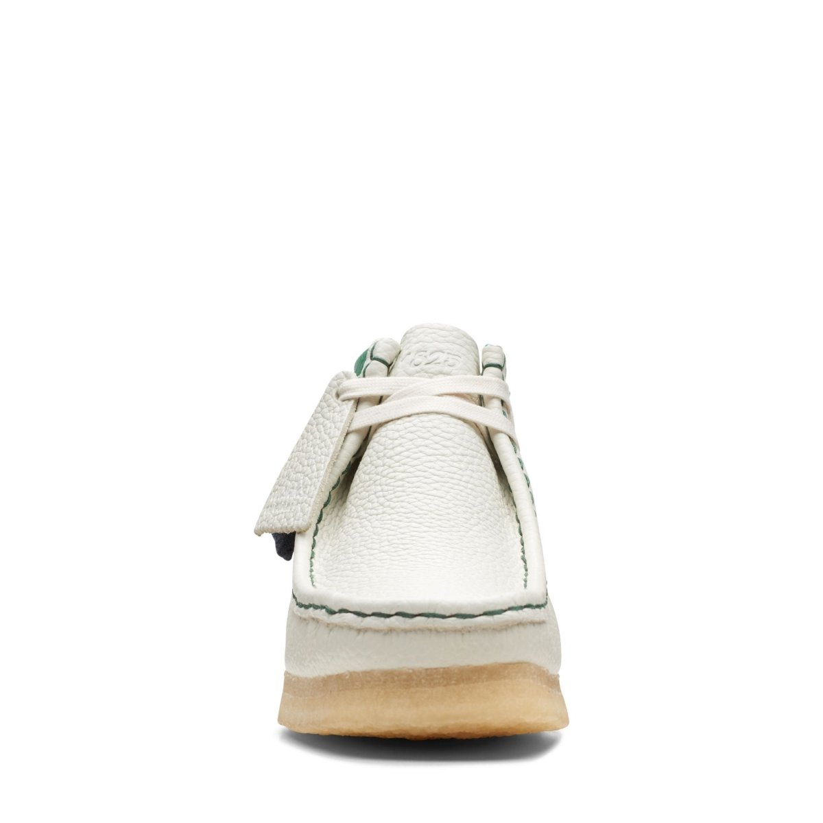 Clarks Originals Wallabee Boot Women's White Leather 26165818 Footwear by Clarks Originals – Don't Panic Shoes