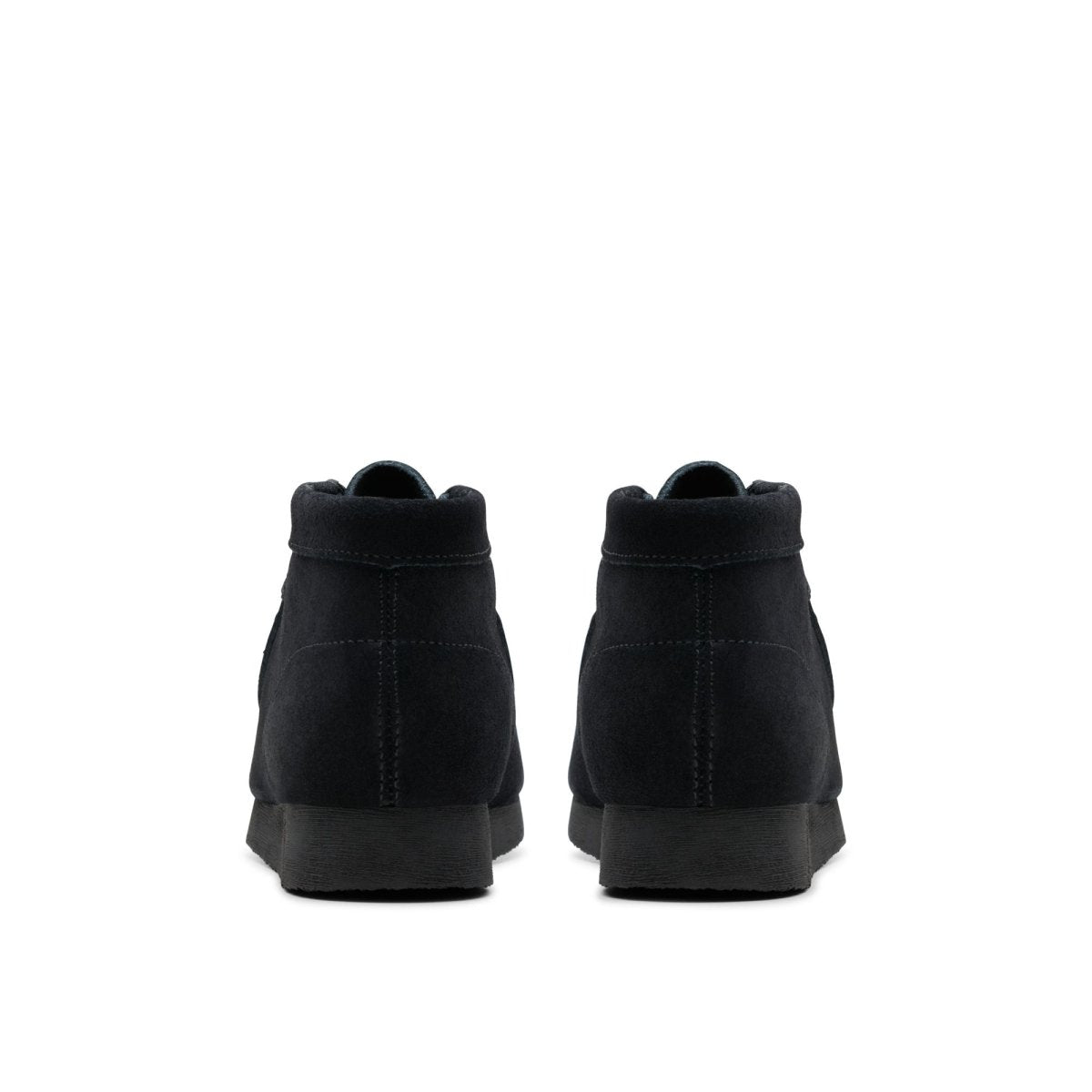 Clarks Originals Wallabee Boots Kids Juniors Black Suede 26168044 Footwear by Clarks Originals – Don't Panic Shoes