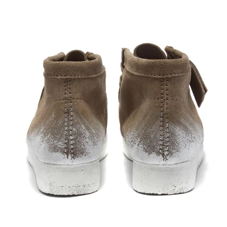 Clarks Originals Wallabee Boots Men's Beige Combi Paint Suede 26163919 Shoes by Clarks Originals – Don't Panic Shoes