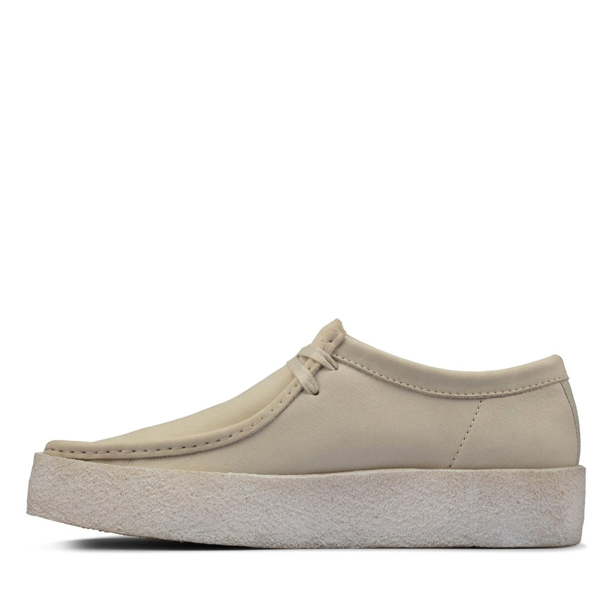 ClarkS Originals Wallabee Cup Men’s White Leather 26158153 Footwear by Clarks Originals – Don't Panic Shoes