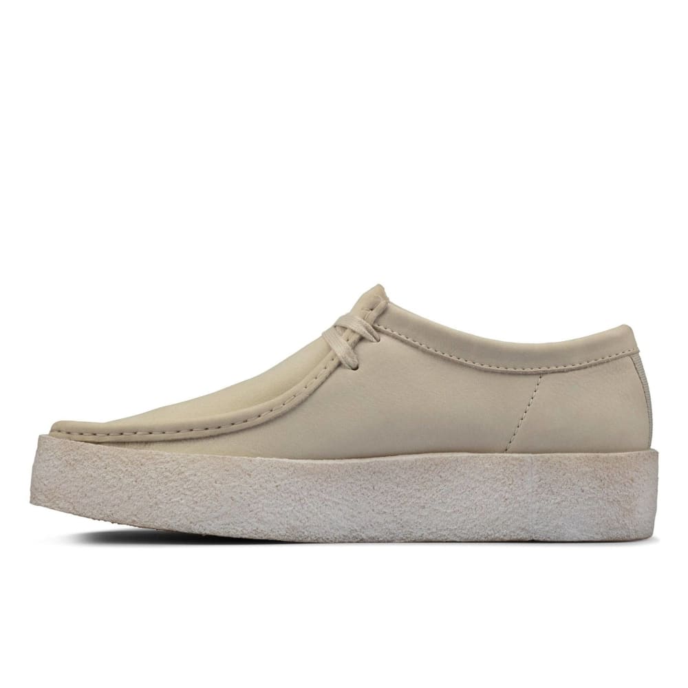 Clarks Originals Wallabee Cup Men's White Nubuck 26158153 Shoes by Clarks Originals – Don't Panic Shoes