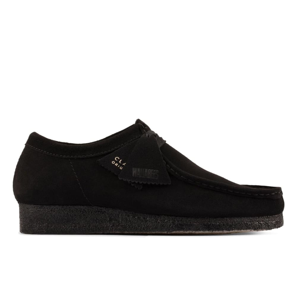 Clarks Originals Wallabee Low Men's Black Suede 26155519 Shoes by Clarks Originals – Don't Panic Shoes