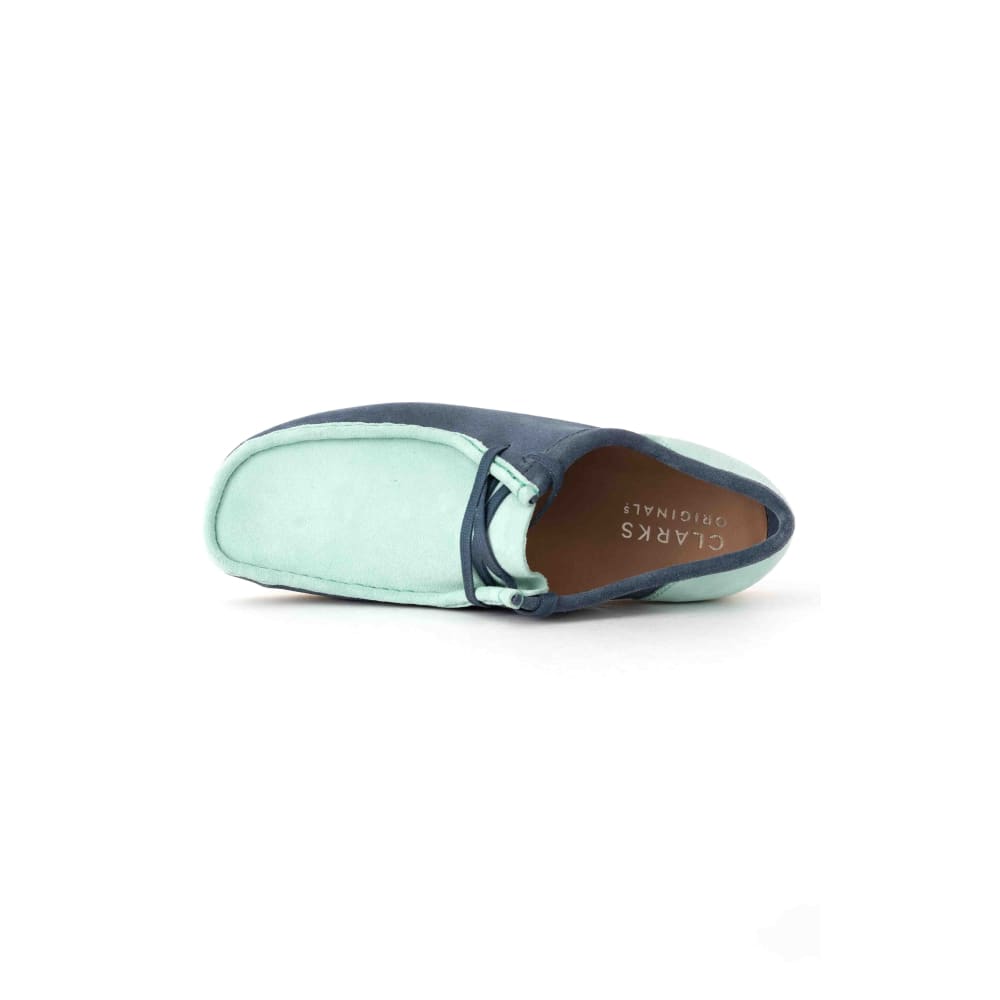 Clarks Originals Wallabee Low Men's Blue And Green Suede 26160484 Shoes by Clarks Originals – Don't Panic Shoes