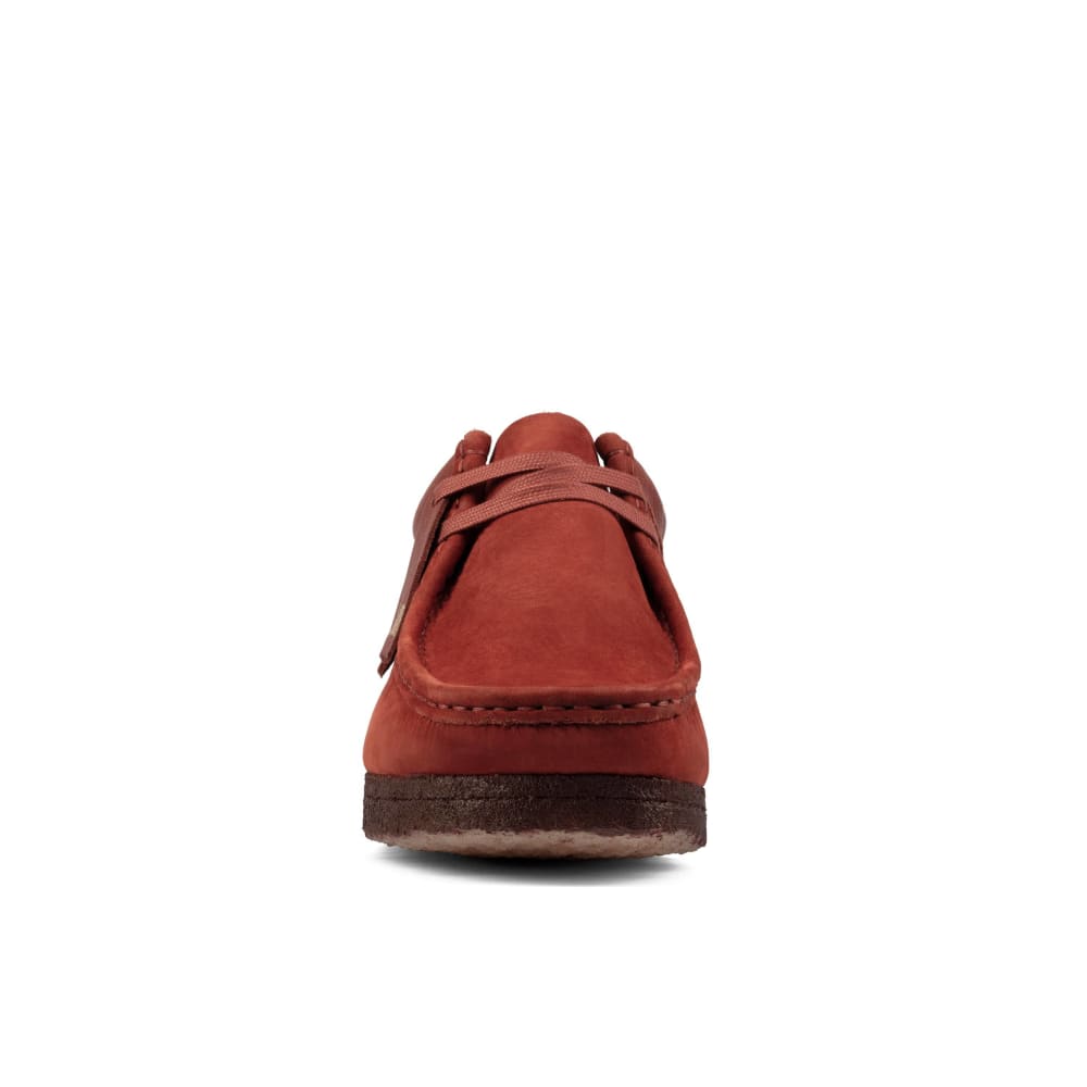 ClarkS Originals Wallabee Low Men’s Shoes – Burgundy Nubuck Suede – Style 26162550 – Elevated Street Classic Shoes by Clarks Originals – Don't Panic Shoes