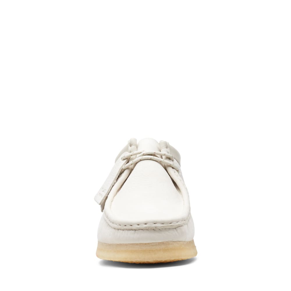 ClarkS Originals Wallabee Low Men’s Shoes – Off - White Leather – Style 26166299 Shoes by Clarks Originals – Don't Panic Shoes