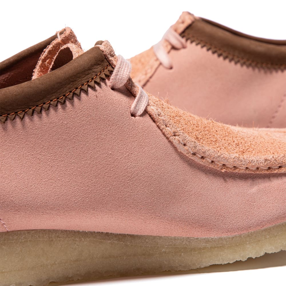 ClarkS Originals Wallabee Low Men’s Shoes – Pink Combi Suede – Style 26171990 Shoes by Clarks Originals – Don't Panic Shoes