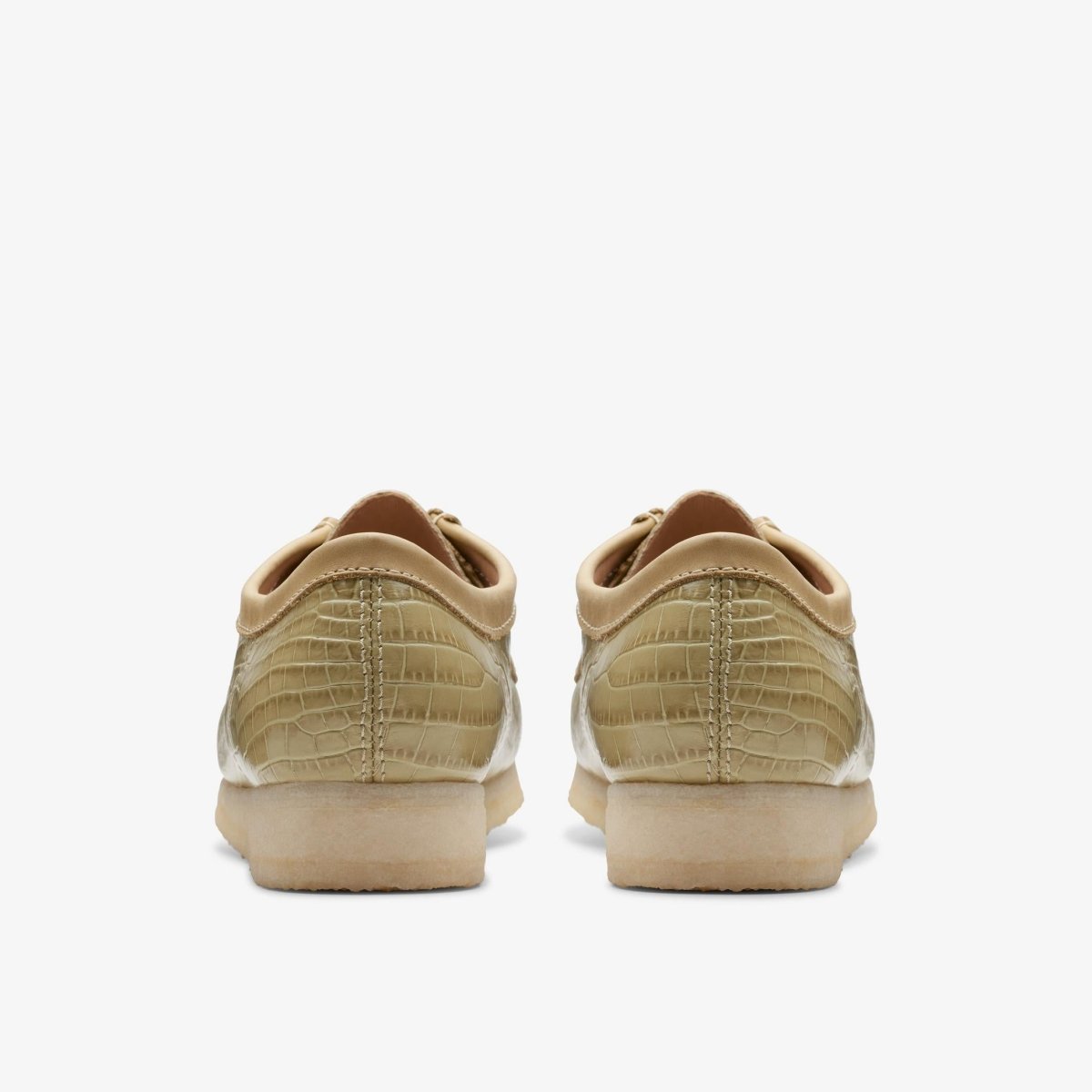 ClarkS Originals Wallabee Men’s Maple Croc Leather 26176572 0 by Clarks Originals – Don't Panic Shoes