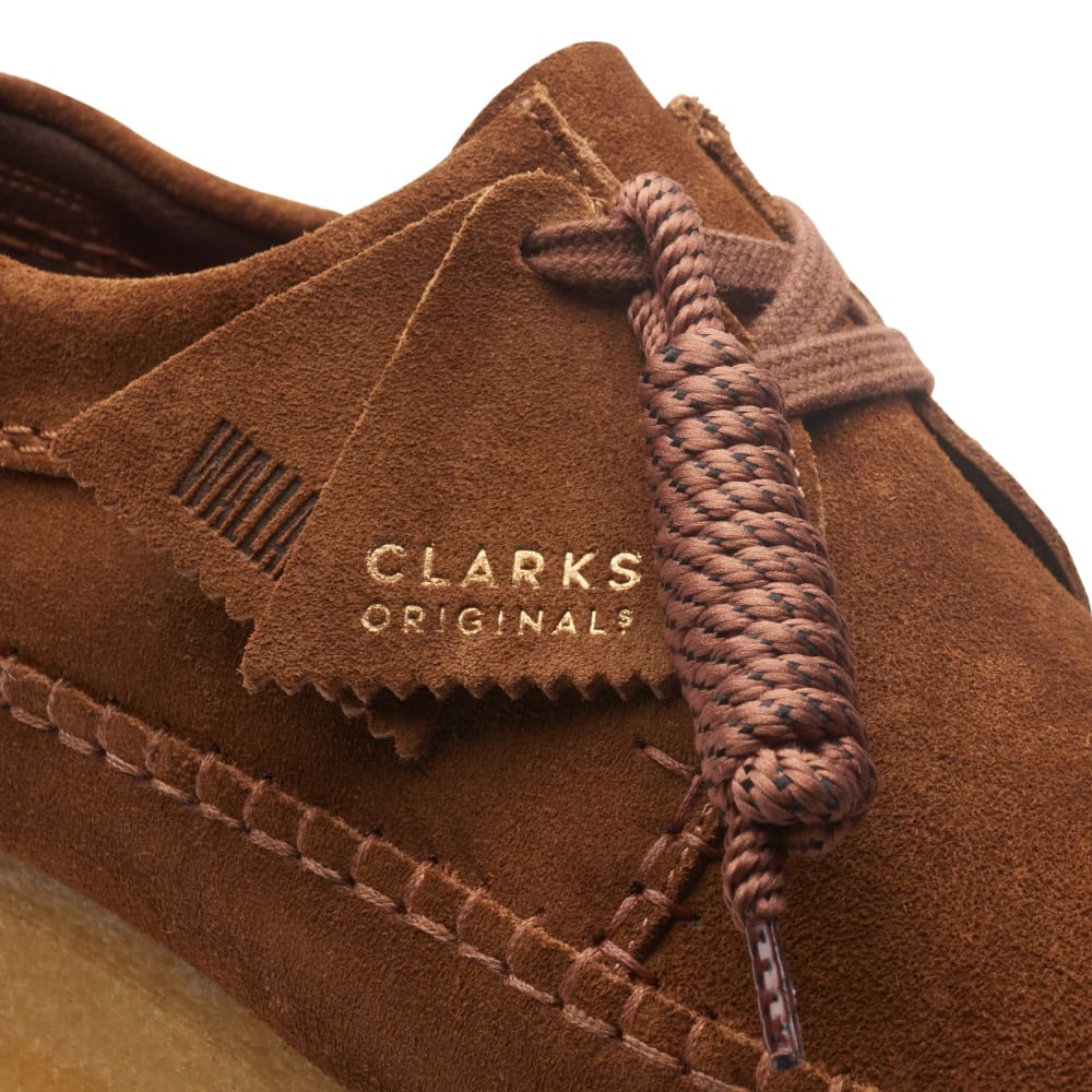 Clarks Originals Weaver Men's Cola Brown Suede 26165082 Shoes by Clarks Originals – Don't Panic Shoes