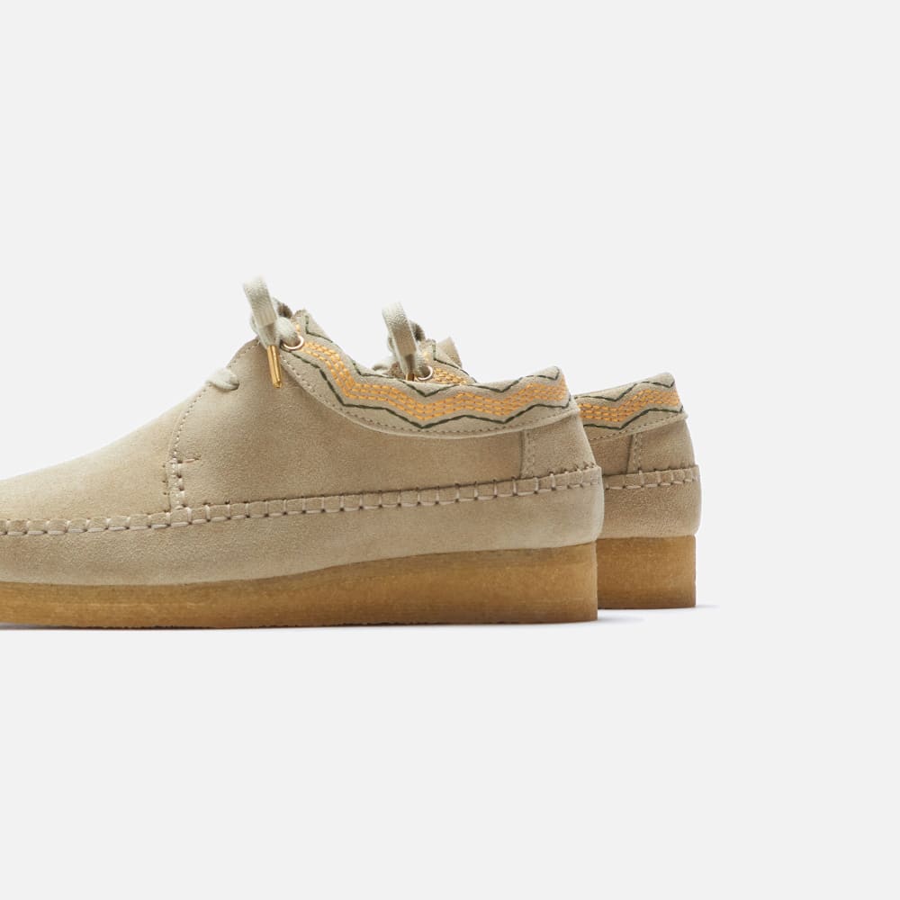 Clarks Originals Weaver Men's Maple Embroidered Suede 26165782 Shoes by Clarks Originals – Don't Panic Shoes