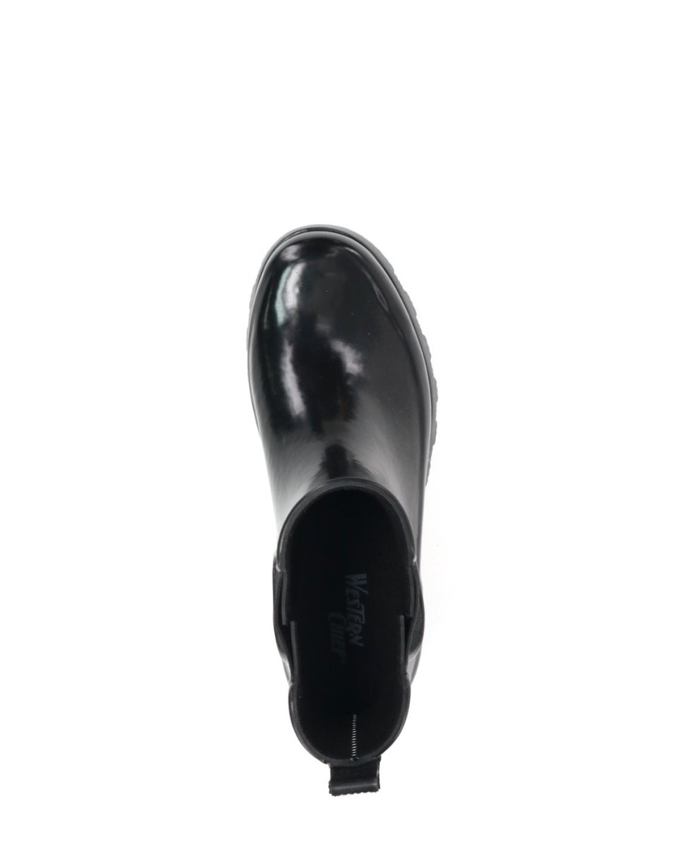 Classic Chelsea Rain Boot Women's Rubber Black 21206 Rain Boots by Western Chief Women's – Don't Panic Shoes
