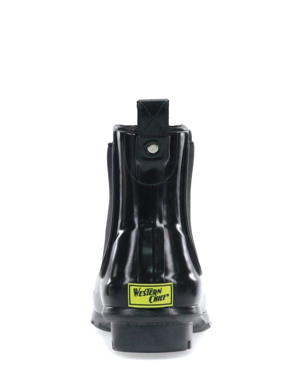 Classic Chelsea Rain Boot Women's Rubber Black 21206 Rain Boots by Western Chief Women's – Don't Panic Shoes