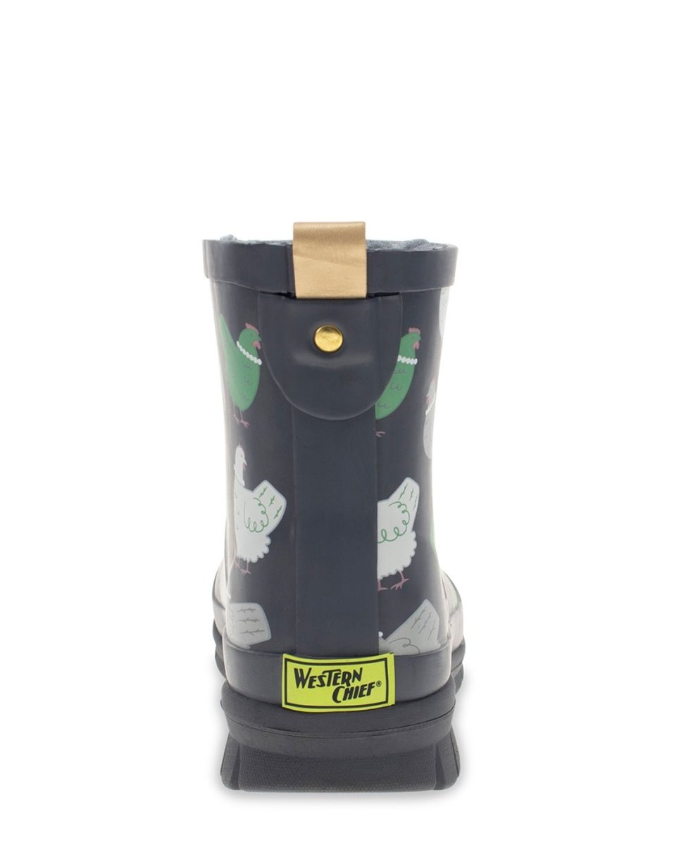 ClaSsy Chick Women’s Rubber Ankle Rain Boot Vegan Lined Rain Boots by Western Chief Women's Sale – Don't Panic Shoes