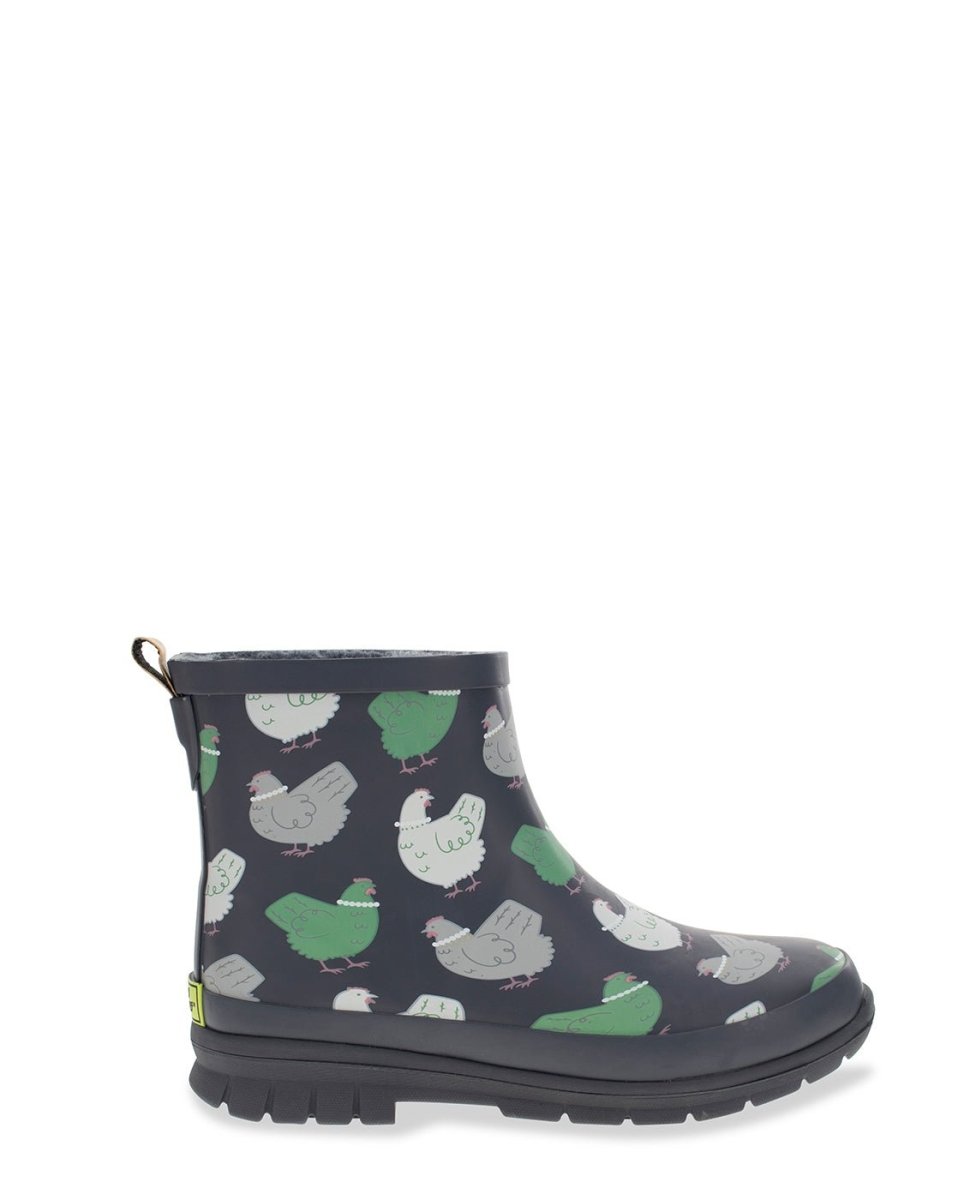 ClaSsy Chick Women’s Rubber Ankle Rain Boot Vegan Lined Rain Boots by Western Chief Women's Sale – Don't Panic Shoes
