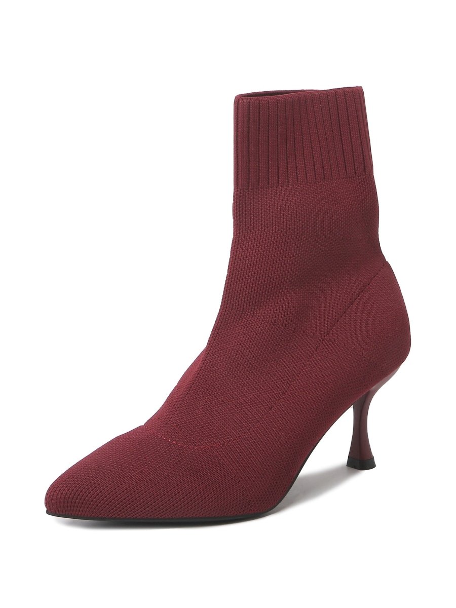 Coco | Wine Boots by J.Adams – Don't Panic Shoes
