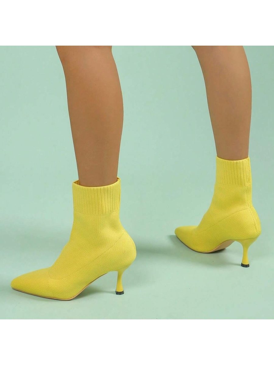Coco | Yellow Boots by J.Adams – Don't Panic Shoes