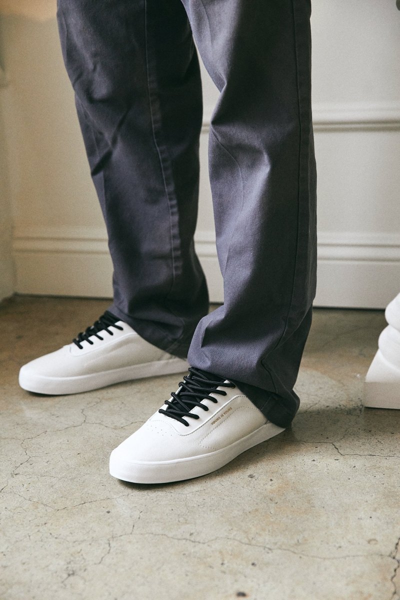 Code V2 Pearl White Leather Final Inventory Sale Footwear by Hours Is Yours – Don't Panic Shoes